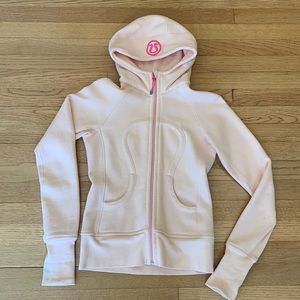Lululemon pink hooded jacket